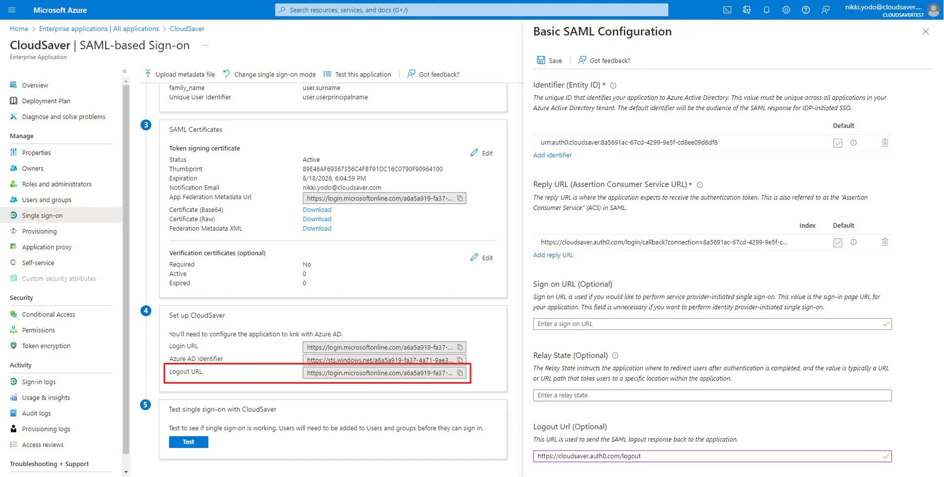 Azure SLO 5