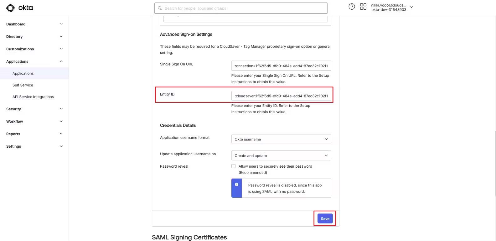 SAML IDP SSO 19