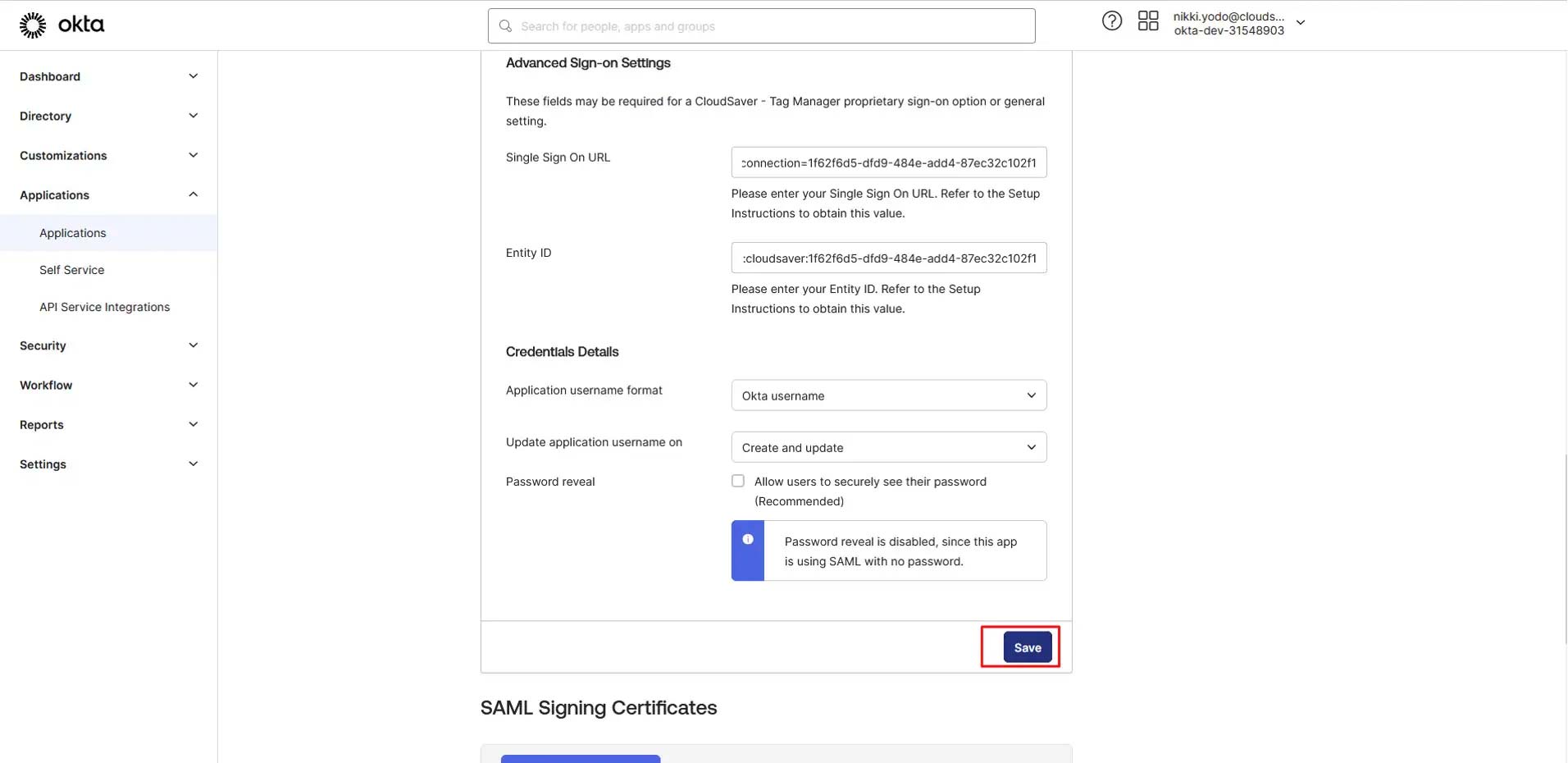 SAML SLO SSO 11